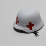 1/6 german WWII winter  medic helmet loose