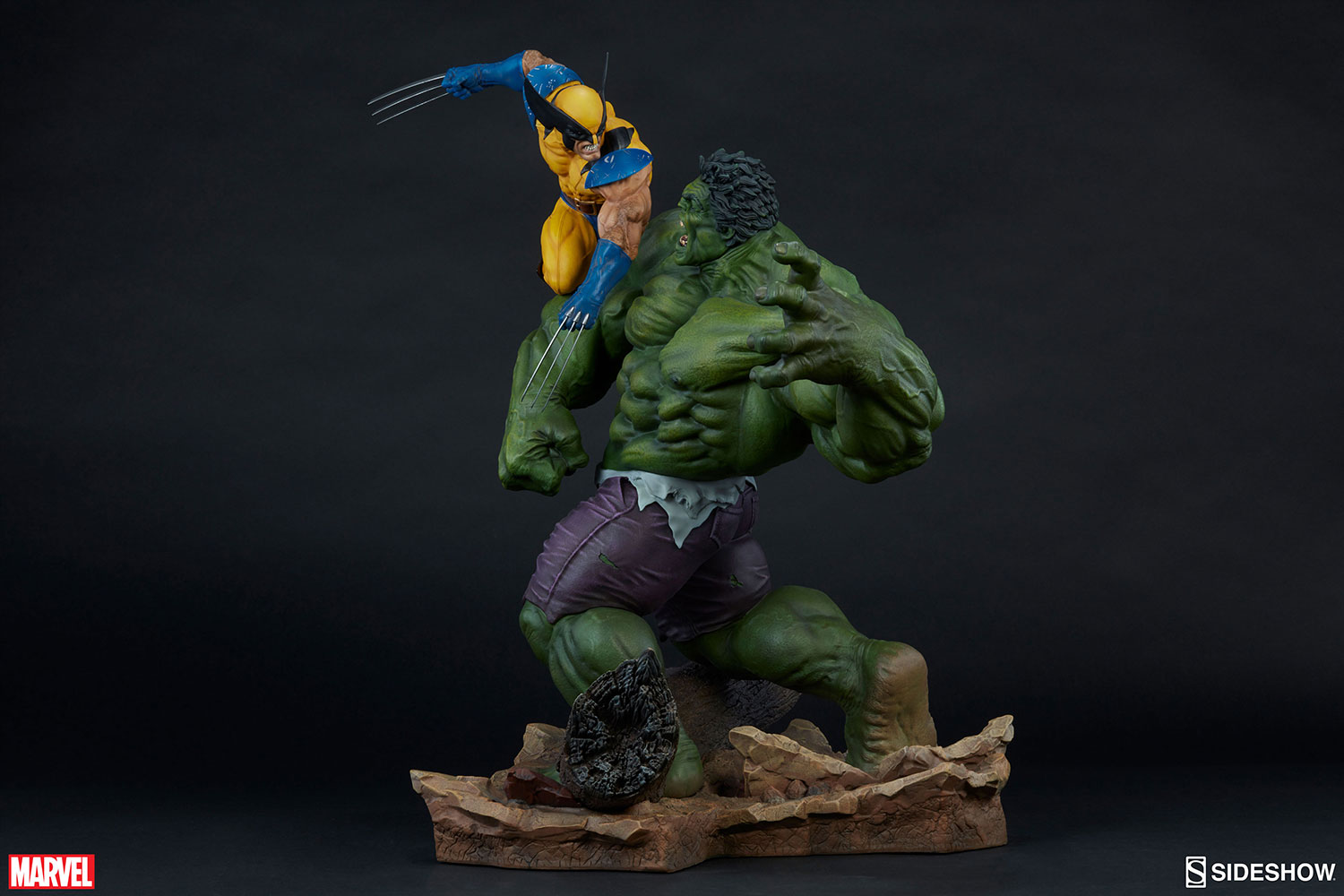 Hulk and Wolverine Maquette by Sideshow Collectibles 200216 · Fairway ...