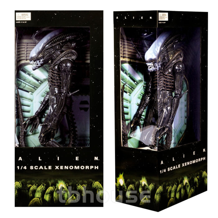 22" ALIEN figure 1/4 SCALE XENOMORPH 1979 big chap OPEN MOUTH VERS aliens NECA - Image 4