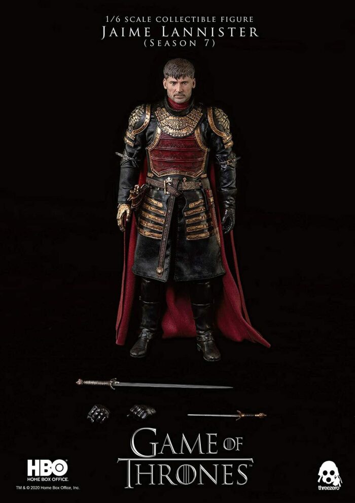 1/6 Scale Game of Thrones Jaime Lannister (Season 7) Figure ThreeZero - Image 2