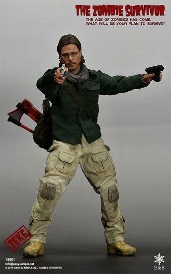 Rare 1/6 Scale 18001 ZEKE The Zombie Survivor for 12 inch Figures - Image 2