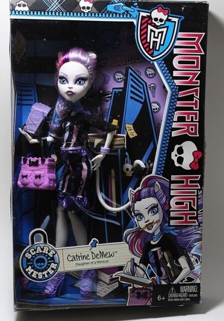 MONSTER HIGH Catrine DeMew Scare Mester Daughter of Werecat sealed