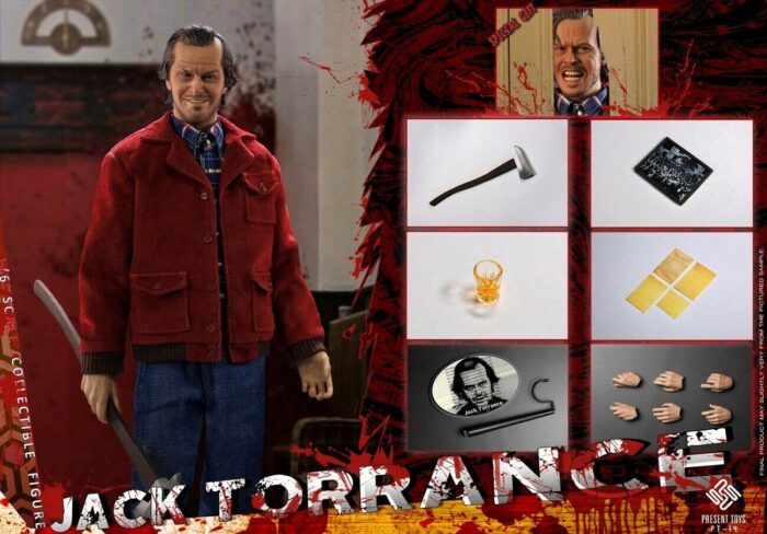 1:6 Shining Jack Torrance Jack Nicholson 12" Action Figure PRESENT TOYS PT-sp14