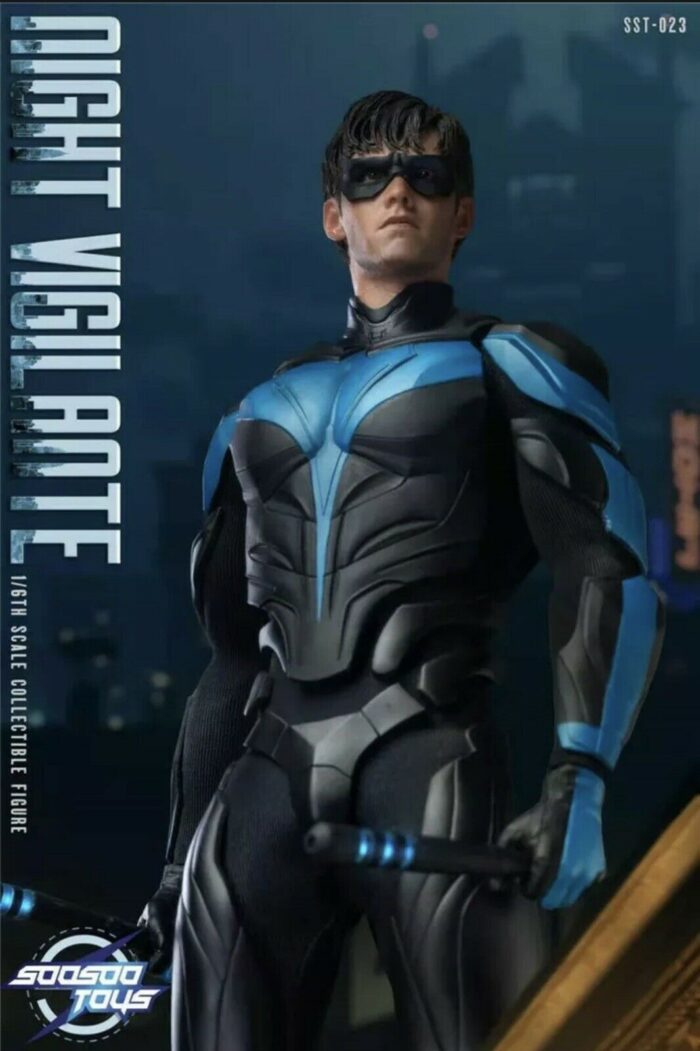 NIGHTWING NIGHT VIGILANTE 1:6 SCALE SOOSOOTOYS SST023 12'' ACTION FIGURE - Image 2