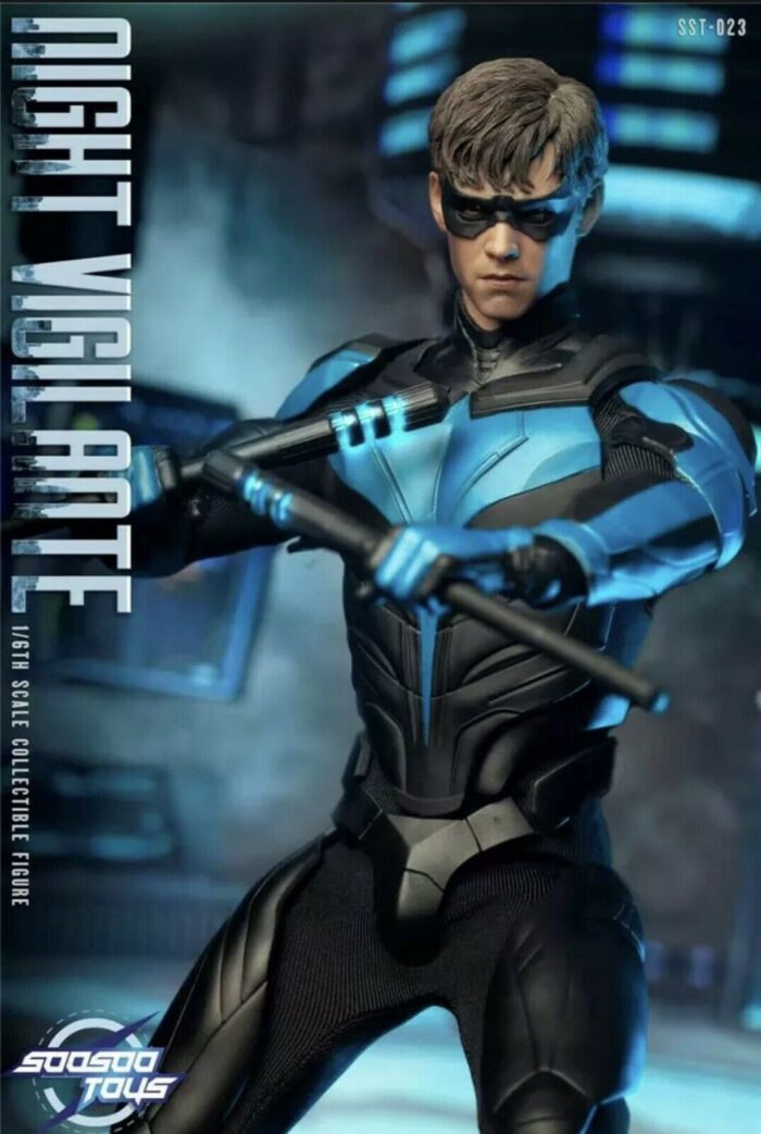 NIGHTWING NIGHT VIGILANTE 1:6 SCALE SOOSOOTOYS SST023 12'' ACTION FIGURE - Image 4