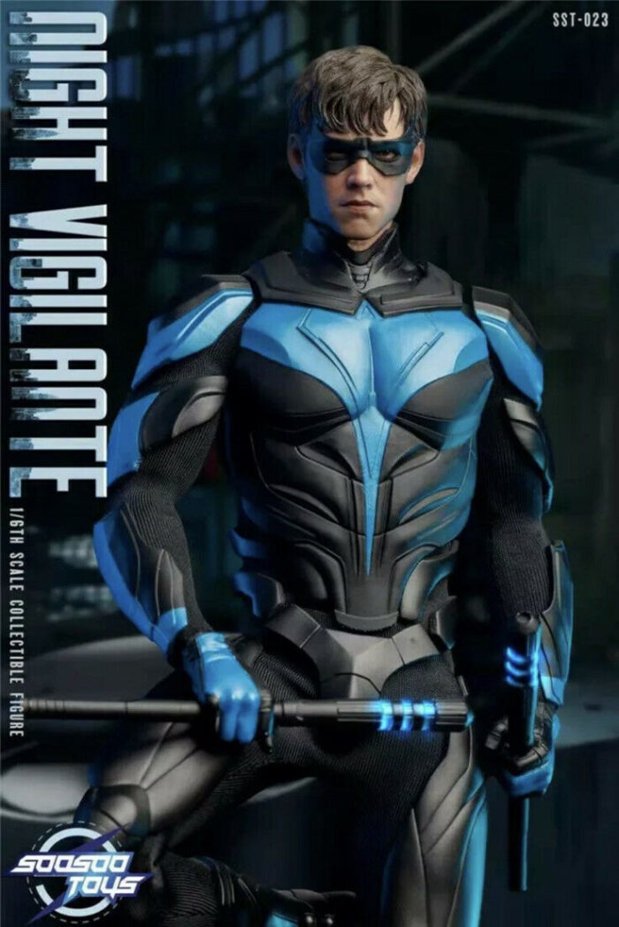 NIGHTWING NIGHT VIGILANTE 1:6 SCALE SOOSOOTOYS SST023 12'' ACTION FIGURE - Image 5