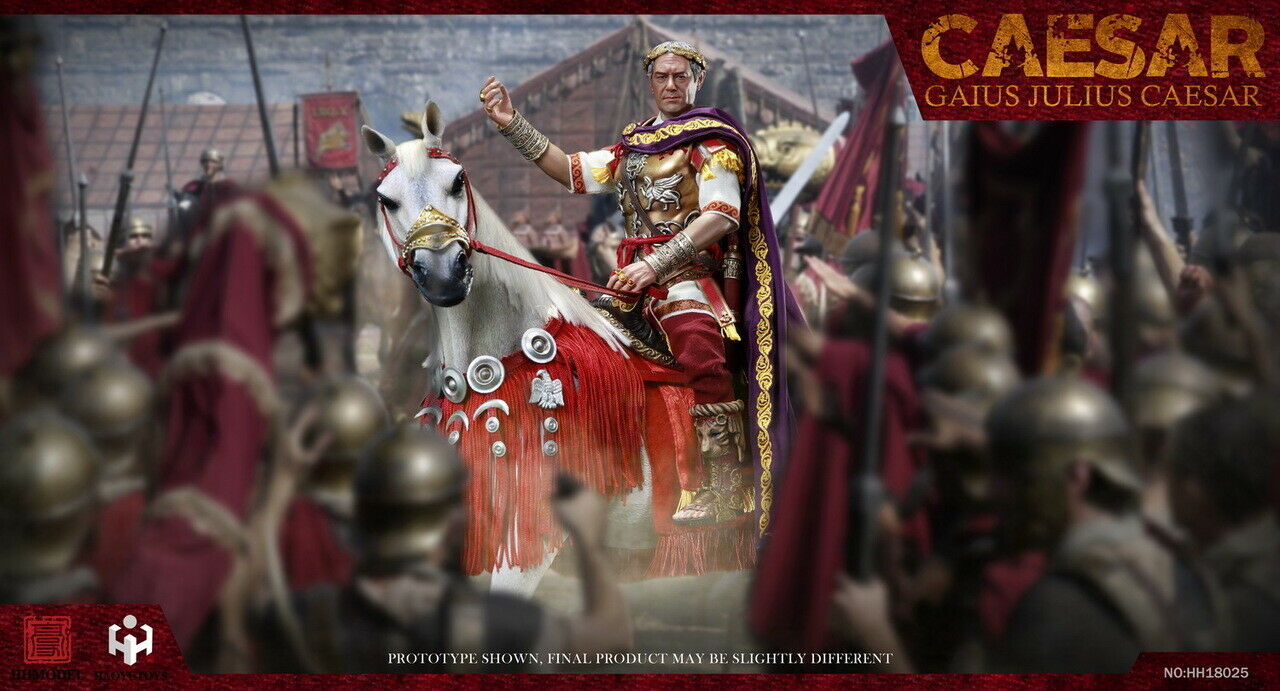 Details about   HHMODEL x HAOYUTOYS HH18027 1/6 Imperial Army Julius Caesar Warhorse Model 