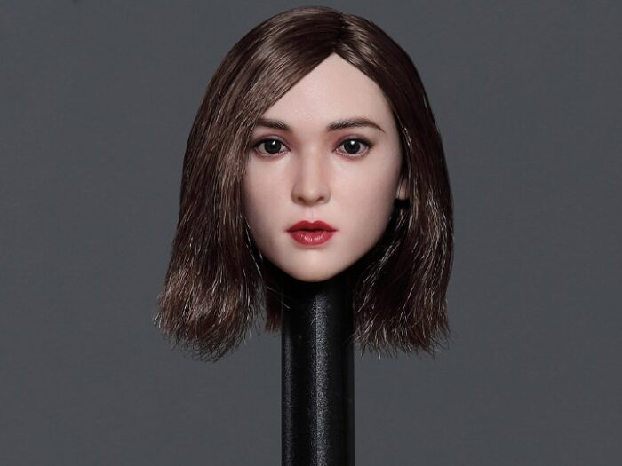 Asian Beauty Head Sculpt 1/6 Scale Accessory (GC046C) BY GACTOYS - Image 2