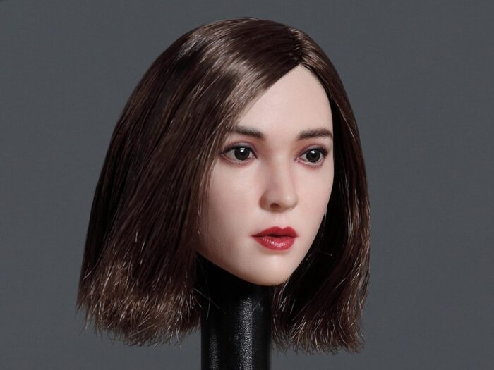 Asian Beauty Head Sculpt 1/6 Scale Accessory (GC046C) BY GACTOYS - Image 3