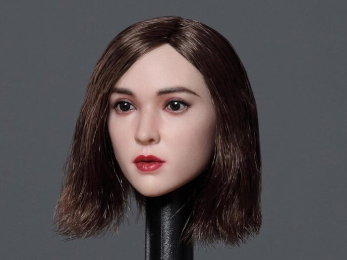 Asian Beauty Head Sculpt 1/6 Scale Accessory (GC046C) BY GACTOYS