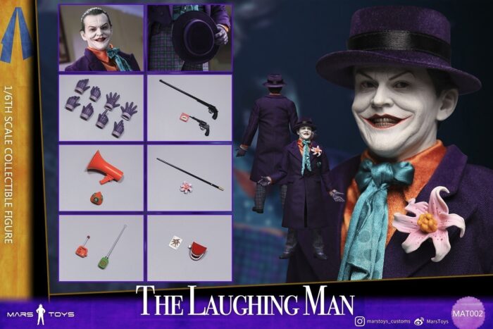 MARS TOYS THE LAUGHING MAN 1989 1/6 SCALE ACTION FIGURE - Image 2