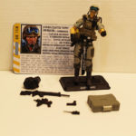 GI JOE POC GENERAL CLAYTON "HAWK" ABERNATHY LOOSE COMPLETE with file card minty  B2