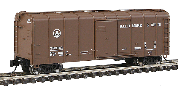 B&O Class M-53 Wagontop Boxcar w/Flat Doors - Ready to Run -- Baltimore ...