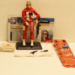 G.I. Joe Edwin "Lifeline" Steen rescue trooper Complete with file card Minty   B1