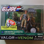 GI Joe 2005 Valor vs Venom DESERT COYOTE with Recondo v5 sealed