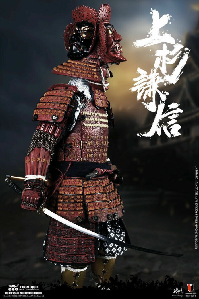 COOMODEL SE088 1/6 The God of War UESUGI KENSHIN 12" Action Figure - Image 6