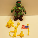 Vintage  Green Beret Raphael Teenage Mutant Ninja Turtles TMNT Figure Complete minty   B12