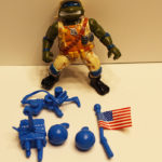 Vintage Teenage Mutant Ninja Turtles Lieutenant Leo  100% Complete minty   B12