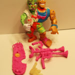 Vintage Playmates Toxic Crusaders Headbanger Action Figure Complete  B13