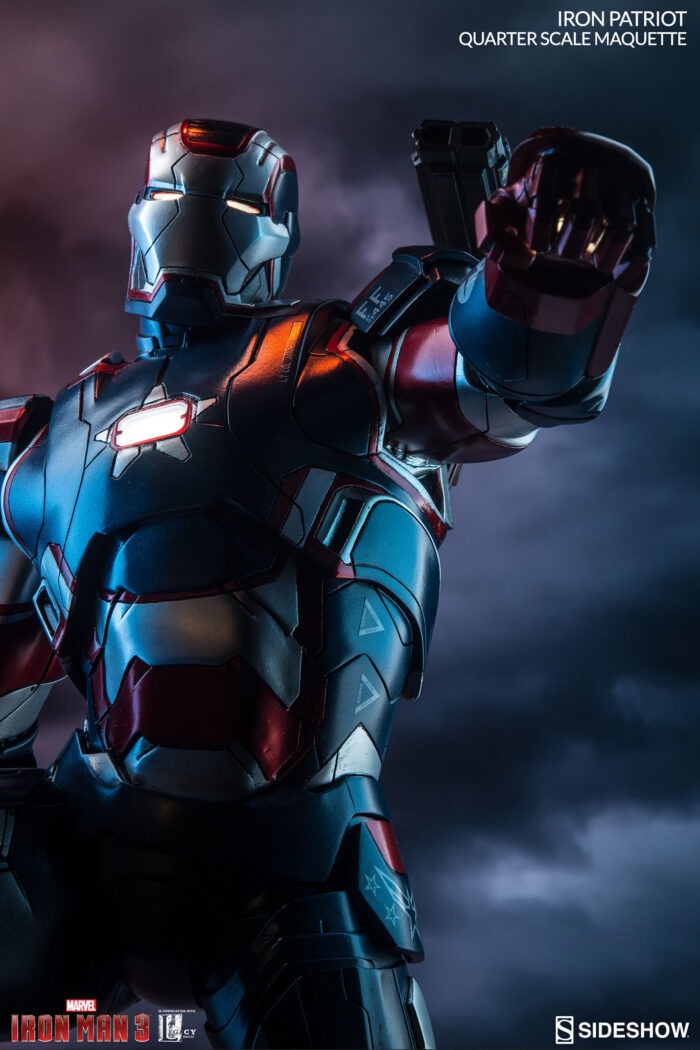 Iron Patriot Quarter Scale Maquette by Sideshow Collectibles - Image 3