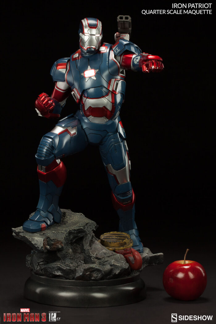 Iron Patriot Quarter Scale Maquette by Sideshow Collectibles - Image 4