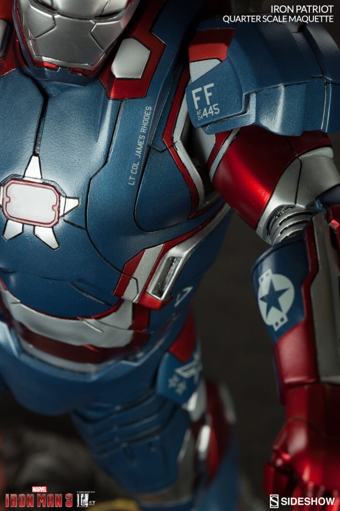 Iron Patriot Quarter Scale Maquette by Sideshow Collectibles - Image 8