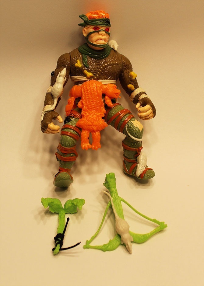 Vintage 1989 Rat King Teenage Mutant Ninja Turtles Action 