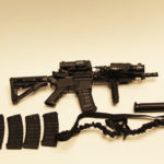 1/6 MT AGA Navy Seal M4 Carbine with Sling , attachments, silencer and 6 removeable mags loose