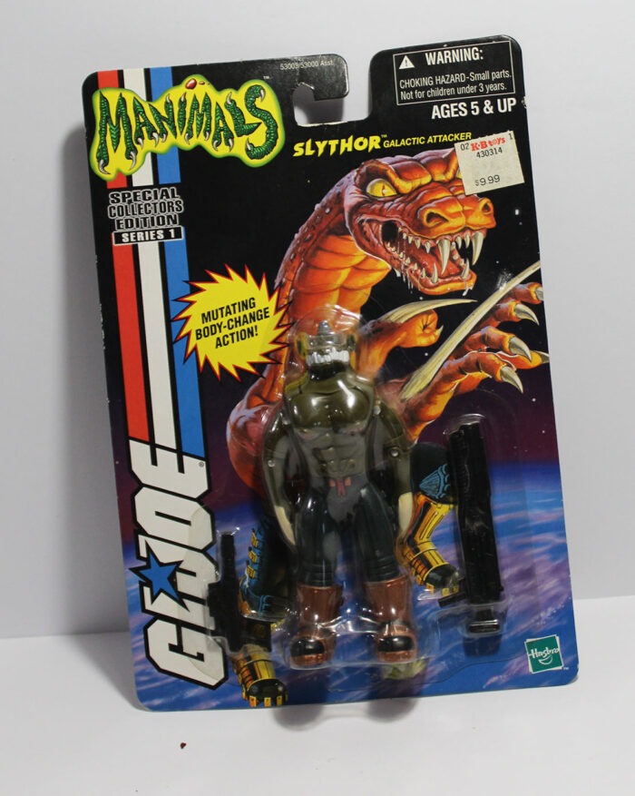 GI JOE MANIMALS Series 1 Special Collectors Ed. SLYTHOR  2000