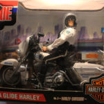 HASBRO 12" GI Joe Motorcycle Police Officer Electra Glide Harley Davidson No. 3 sealed