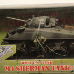 Ultimate Soldier M4 U.S. Sherman Tank w/Crew of 2  1:32 Diecast 32X Cold Steel