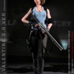 HOT HEART LIVING DEAD: ZOMBIE KILLER MS. VALENTINE 2.0 CLASSIC AND NEW 1/6 SCALE ACTION FIGURE (TWO HEADS) FD009C