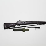 1/6 rifle with bayonet and scabbard for 12 inch figures loose B15