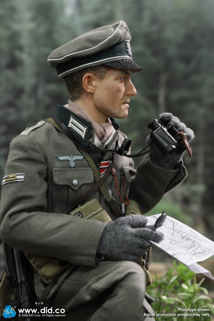 DID WWII German WH infantry Oberleutnant - Winter 1/6 Scale Action Figure D80159 - Image 7