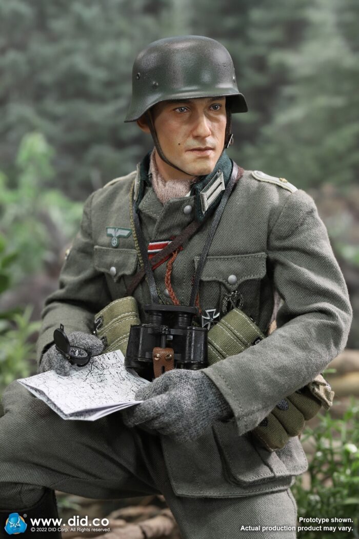 DID WWII German WH infantry Oberleutnant - Winter 1/6 Scale Action Figure D80159 - Image 23