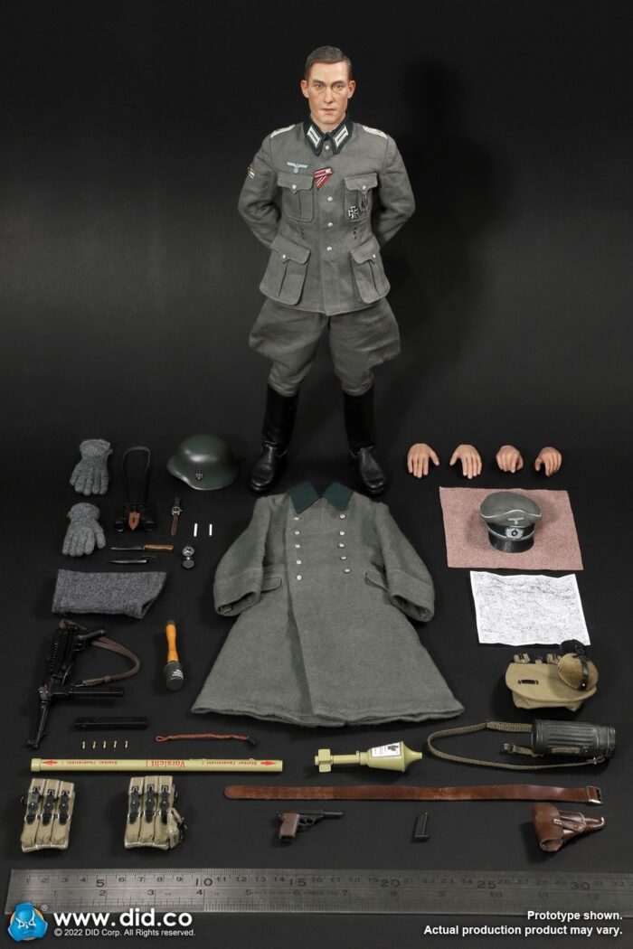 DID WWII German WH infantry Oberleutnant - Winter 1/6 Scale Action Figure D80159 - Image 32