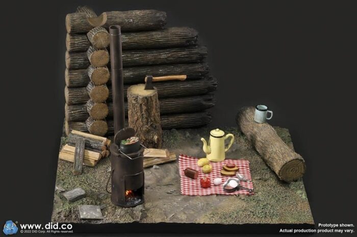 STOVE DIORAMA SET  WWII GERMAN  DID 1/6 SCALE ACCESSORY SET DID-E60067 - Image 8