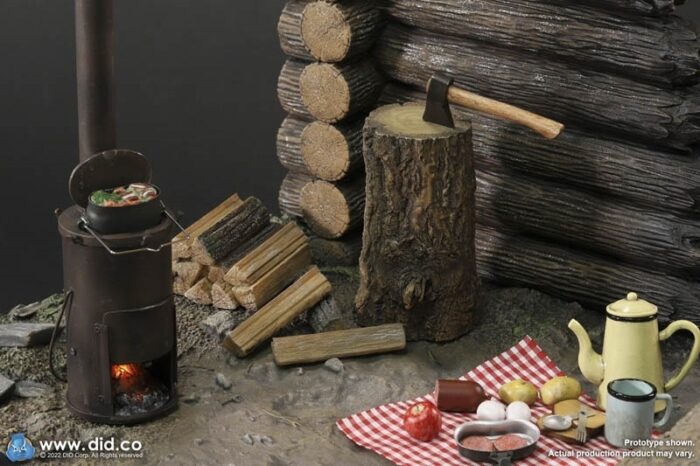 STOVE DIORAMA SET  WWII GERMAN  DID 1/6 SCALE ACCESSORY SET DID-E60067 - Image 12