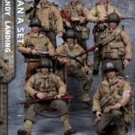 US ARMY ON D-DAY SET DELUXE EDITION - WORLD WAR II - CRAZY FIGURE 1/12 SCALE FIGURE SET