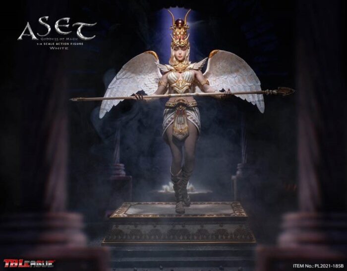 Aset Goddess of Magic - White  TBLeague 1/6 Scale Figure PL-2021-185B - Image 7