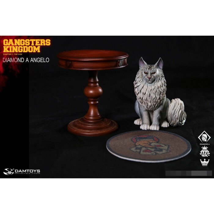 DAMTOYS GK023B (white cat) 1/6 Gangsters Kingdom Diamond A Angelo Accessories