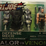 Gi joe Valor vs Venom Defense Mech with Leatherneck sealed