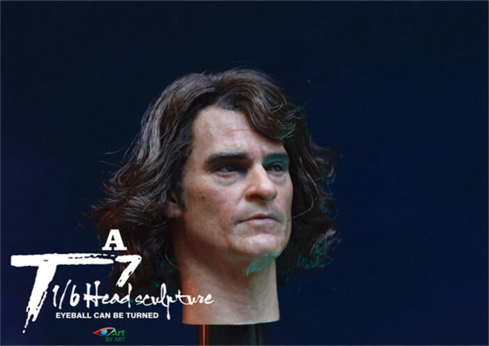 BY-ART 1:6 BY-T7A Joker Joaquin Phoenix Male Head Sculpt - Image 2