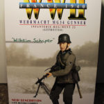 DRAGON Model 1:6 WWII ‘Wilhelm Schaper' MG34 Gunner Rg 22 France 1940, No. 70713