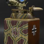 PANTHER TANK DIORAMA WITH NIGHT VISION SCOPE  WORLD WAR II - DID 1/6 SCALE ACCESSORY SET