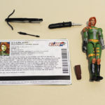 Gi Joe 2004 Scarlett Complete with file card     G4