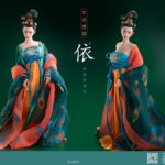 i8TOYS Back To The Tang Dynasty: Lady Of Chang'An - "Yi" 1/6 Scale Traditional Chinese Hanfu Dress Accessories Set  A