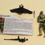 GI Joe DTC  Spirit Iron Knife  Hasbro 2005 complete  with file card        G4