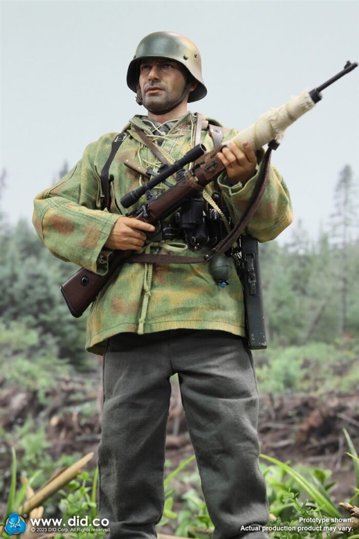 WOLFGANG  WWII GERMAN WERMACHT HEER SNIPER DID 1/6 SCALE FIGURE - Image 5