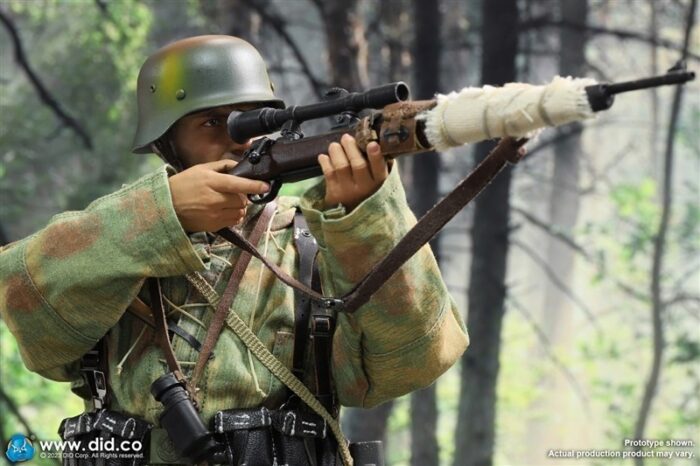 WOLFGANG  WWII GERMAN WERMACHT HEER SNIPER DID 1/6 SCALE FIGURE - Image 6